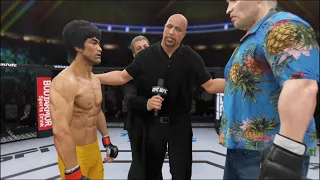 Bruce Lee vs. Slim Bob - EA Sports UFC 4 - Dragon Fight 🔥🐲