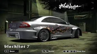 NFS Most Wanted Blacklist Car - #7 Kaze