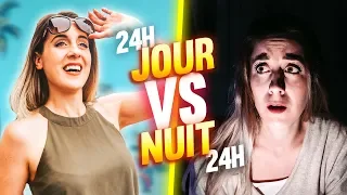 DAYTIME VS NIGHTTIME - 24H CHALLENGE | DENYZEE