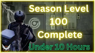 Division 2 - How To Reach Season Level 100 Fast! *Shocking Intel*