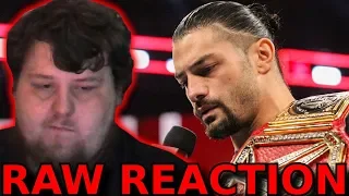 Thank You Roman! (Roman Reigns Reveals he has Leukemia) : 22/10/2018 : RAW Reaction