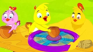 Eena Meena Deeka | Pottery | Funny Cartoon Compilation | Cartoons for Children