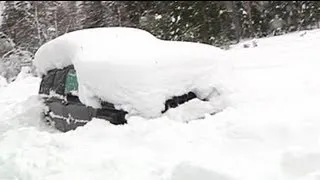 Man stuck in snow for two months 'was hibernating'
