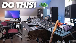 TOP 5 TIPS for a Recording STUDIO SESSION | Setup