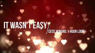 It Wasn't Easy  |Cece Winans | 1 Hour Loop