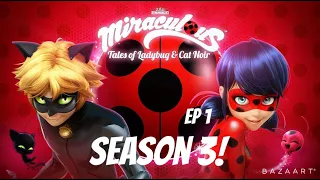 Miraculous Ladybug SEASON 3 EPISODE 1 **CHAMELEON**English Dub//