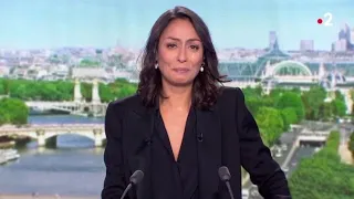 Leïla Kaddour fond en larmes en annonçant la mort de son patron Pascal Josèphe pendant le 13 heures