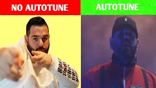 astronout in the ocean (masked wolf) autotune vs no autotune