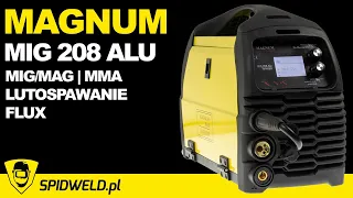 Spawarka MAGNUM MIG 208 ALU SYNERGIA - spidweld.pl