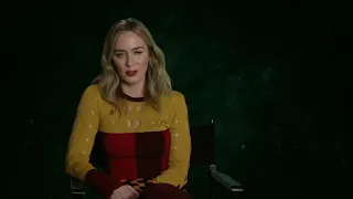 Emily Blunt and John Krasinski On-Set Interviews of "A Quiet Place: Part II" (Part 4)