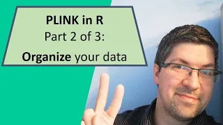 PLINK in R short-series | Part 2 of 3 | Organize input/output data structure