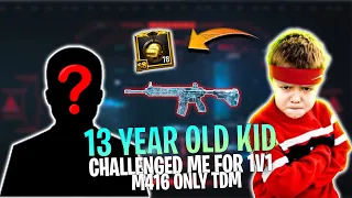 😱 13 YEAR OLD LITTLE BOY CALLED ME NOOB & CHALLENGE ME FOR 1V1 TDM AND THIS HAPPENED IN BGMI