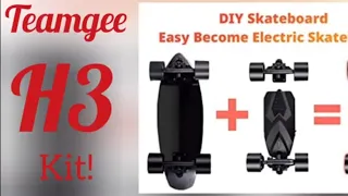 old Sector 9 longboard make over /Teamgee H3 DIY Kit . electric skateboard.