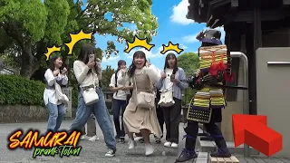 【ドッキリ】侍が急に動き出すドッキリ　Samurai suddenly starts moving  in Japan　#21