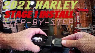Installing Stage 1 calibration on 2021 Harley Touring - Random Garage