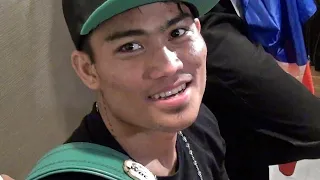 MARK MAGSAYO TALKS EMOTIONAL WIN & DREAM COMING TRUE! CREDITS MANNY PACQUIAO FOR GARY RUSSELL WIN!