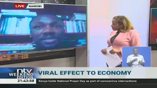 Kwame Owino, CEO institute of Economics, explains viral effect of the pandemic