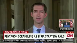 September 28, 2015: Sen. Cotton on CNN's The Situation Room with Wolf Blitzer