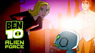 Ben intenta escapar de sus padres - Ben 10 Fuerza Alienígena