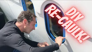 Navigator Yacht Boat Window Repairs - DIY How To ⚓ (EP 25)