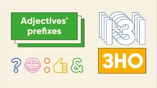 Утворення прикметників: префікси. Adjectives' prefixes. ЗНО з англійської мови