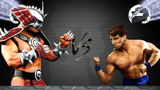 👊 Shao Kahn vs Johnny Cage ➤ Mortal Kombat