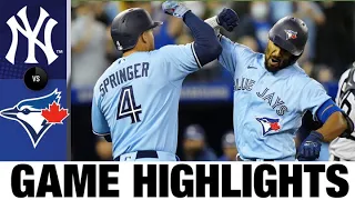 Yankees vs. Blue Jays Game Highlights (9/29/21) | MLB Highlights