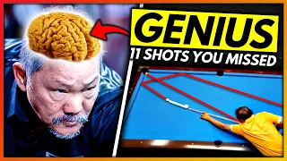 TOP 11 Most INCREDIBLE Efren Reyes Shots That You ACCIDENTALLY Missed