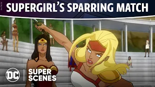 Superman/Batman: Apocalypse - Supergirl's Sparring Match | Super Scenes | DC