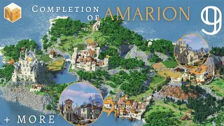 Minecraft Timelapse | The completion of Amarion #9 | Medieval World Project [Download]