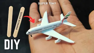 Airbus A380 Emirates | How to make Ice cream sticks airplane