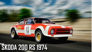 Skoda 200 RS 1974 - The First of the Famous RS Family