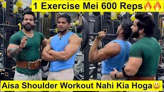 Secret Shoulder Blast Workout With Pankaj|| Try This And The Pump Will Be🔥🔥