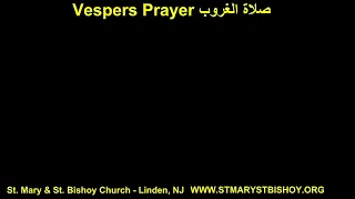 Daily Vespers Prayer - Fr. Bishoy T.  2/28/2021