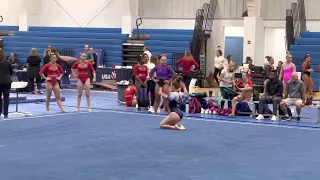 Kaylee Bluffstone 2023 Level 10 State Competition - Floor
