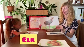 ‘Learn English with Ira and Zlata’. Урок 5.1. Forest animals. Лесные животные.