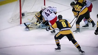 Marc Andre Fleury Performance Game 1 vs Columbus 2017 Playoffs