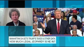 Manhattan DA Gets Trump's Taxes & Other Data How Much Legal Jeopardy Is He In?