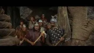 MYTHBUSTERS VIKING AXE LADDER The Vikings 1958 Tony Curtis Kirk Douglas