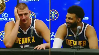 Nikola Jokic & Jamal Murray Full Interview | 2023 Nuggets Media Day