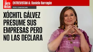 #Entrevista | Xóchitl Gálvez presume sus empresas pero no las declaró como conflicto de interés