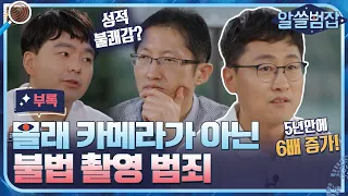 [알쓸범잡 부록] 82%가 아는 사이에서 발생? 불법 촬영 범죄의 심각성 #알쓸범잡 EP.12