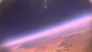 Câmera registra imagens incríveis da estratosfera | 16/09/2015