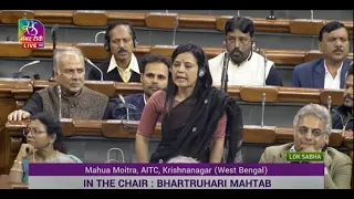 Mahua Moitra's Remarks | Motion of Thanks on the President's Address in Lok Sabha