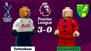 Tottenham 3-0 Norwich | LEGO Highlights
