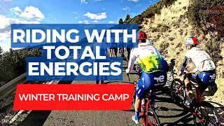 CAN AMATEUR CYCLIST stay for 160km with Pro Cycling Team? TotalEnergies Training Camp in Calpe 🇪🇸