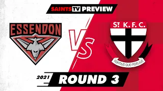 ROUND 3: AFL 2021 | Essendon vs St Kilda PREVIEW