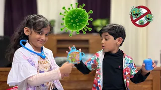 Doctor Marwah 👩‍⚕️ || Germs Attack 🦠 | Importance of Washing hands 🙌