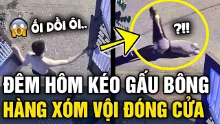 Đêm hôm cô gái thất tình 'KÉO GẤU BÔNG' giữa đường khiến hàng xóm 'RÉN NGANG' | Tin 3 Phút