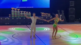 ROCK AND MAGIC SE, Hungary RADICS BÁLINT - PAP LOLA World Cup Couple Dance Show